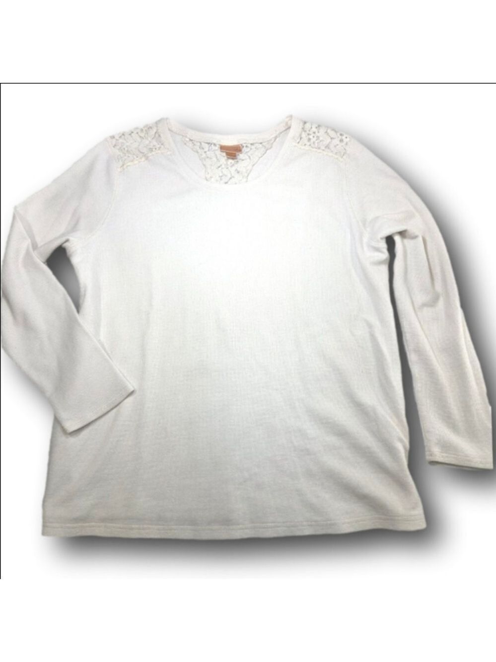 Women's NorthCrest Long Sleeve Tee 3X White